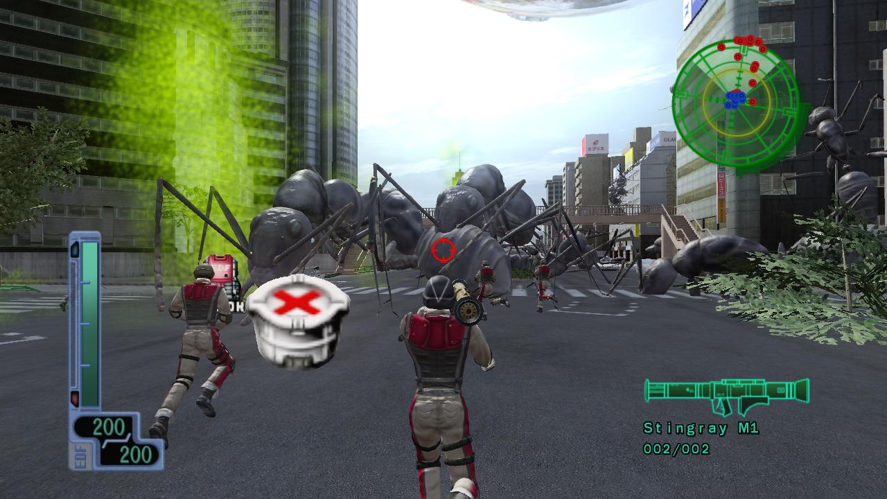 Screenshot Earth Defense Force 2017