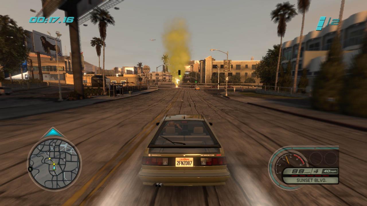 Screenshot Midnight Club : Los Angeles
