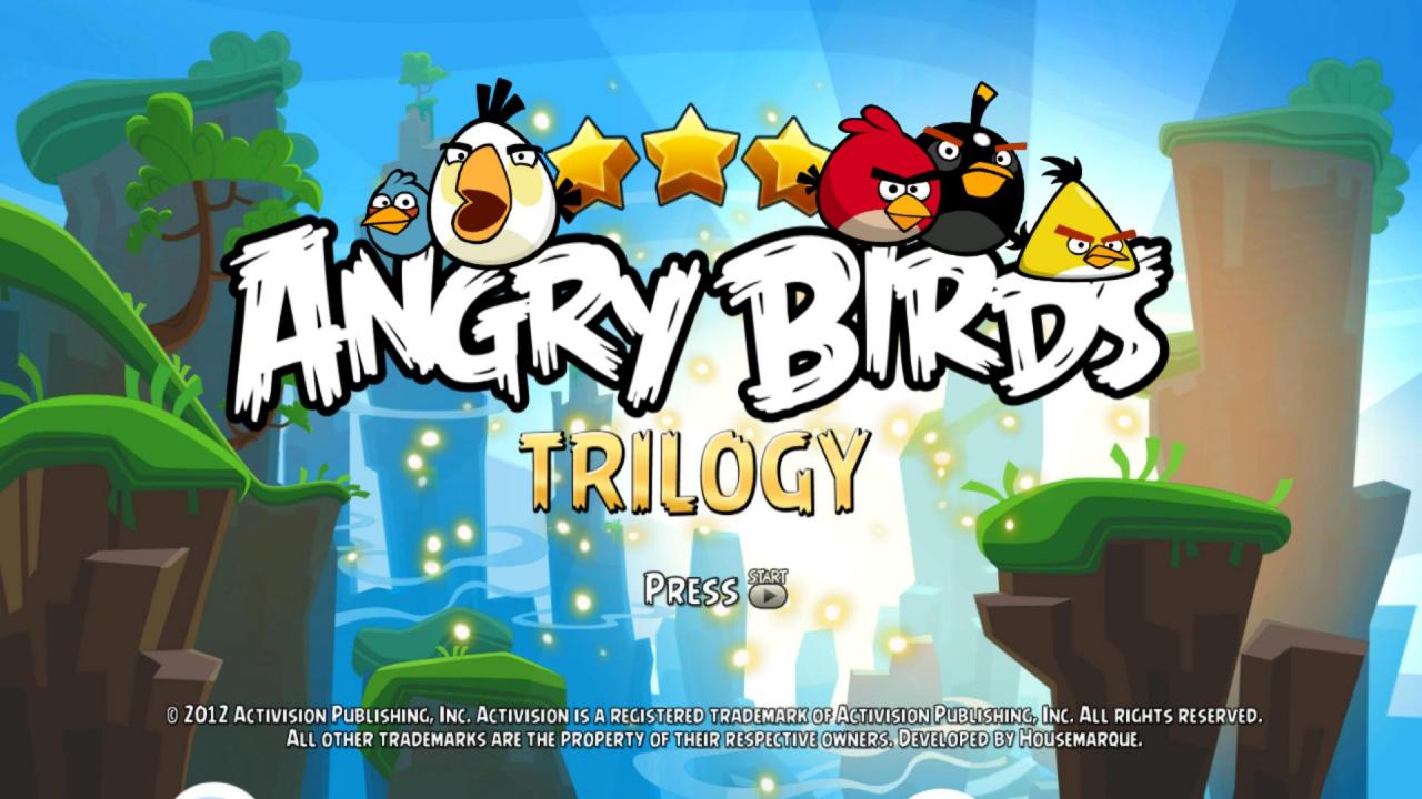 Screenshot Angry Birds Trilogy