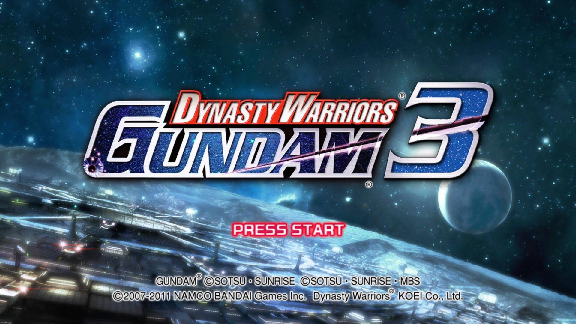 Screenshot Dynasty Warriors : Gundam 3