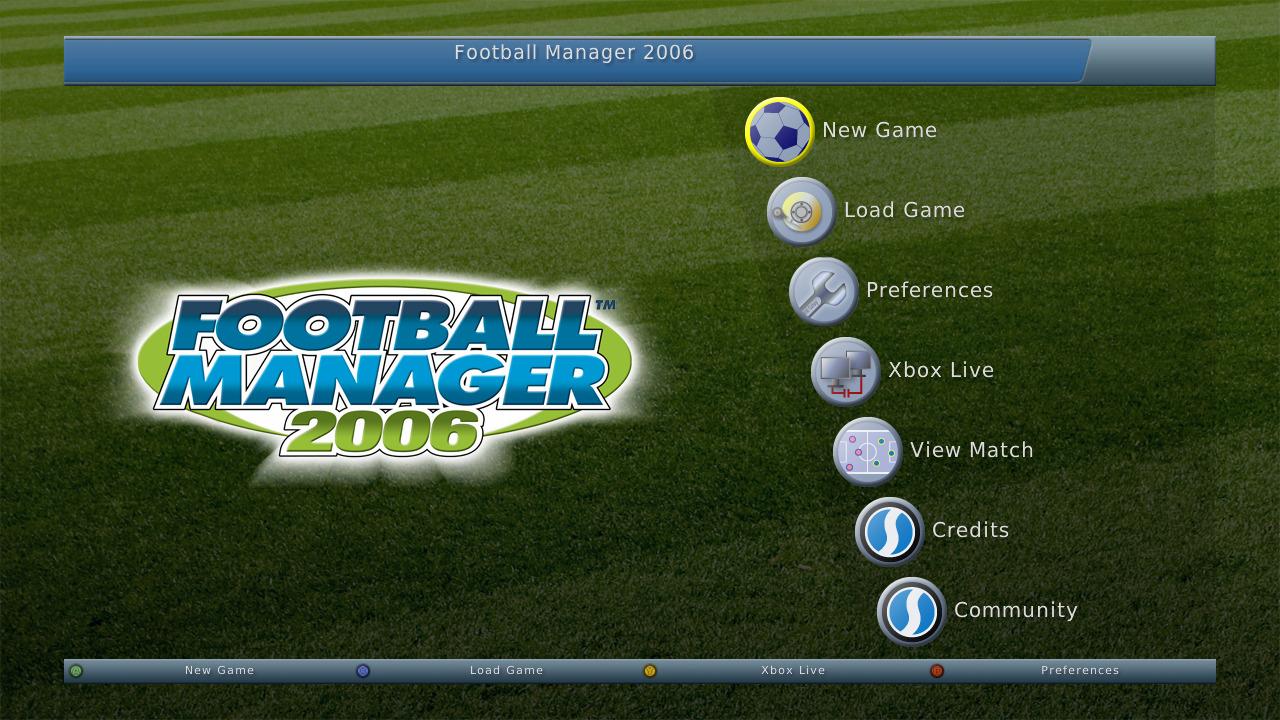 Screenshot Football Manager 2006