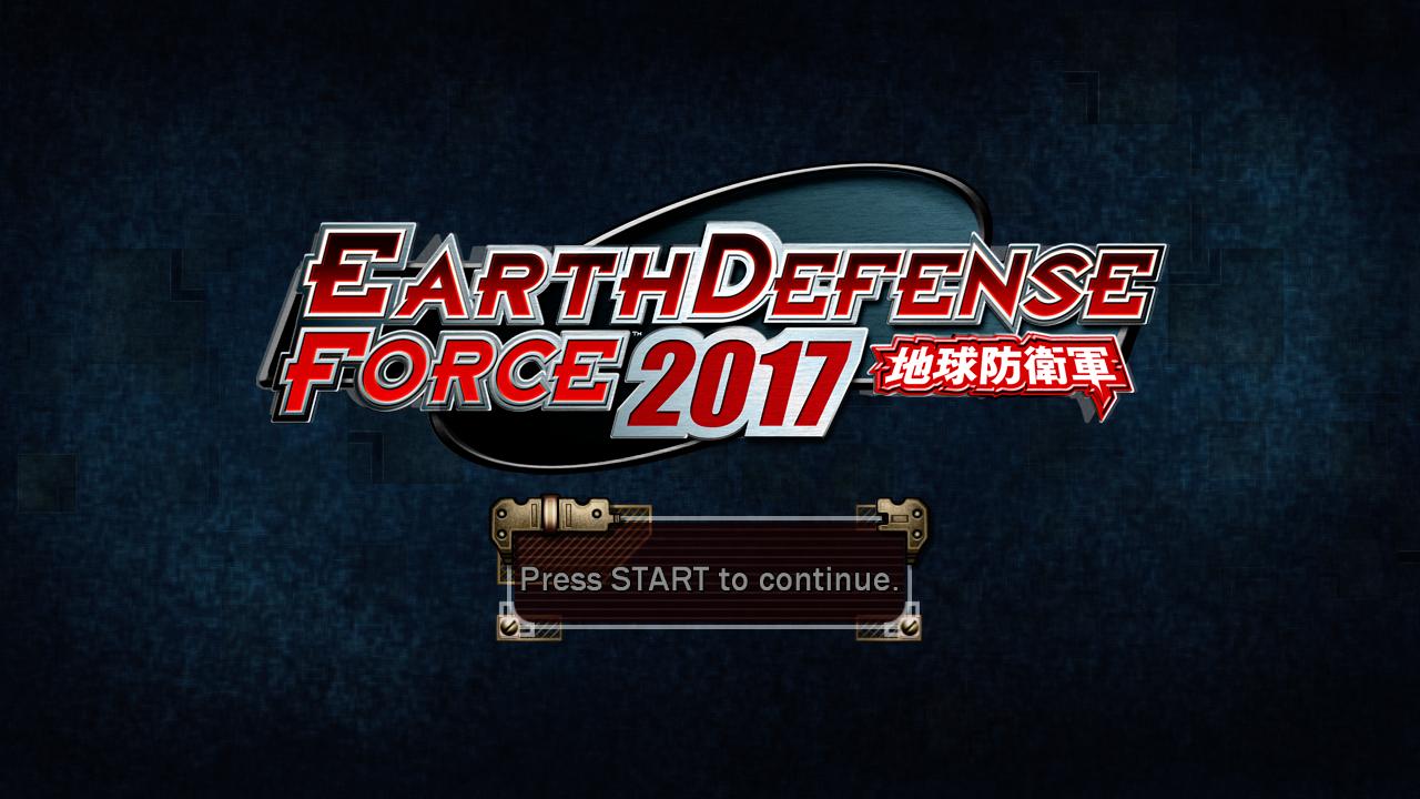 Screenshot Earth Defense Force 2017